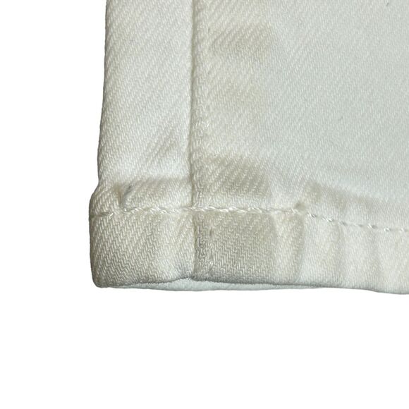 Madewell The Perfect Vintage Jean Straight Leg High Rise White Women's 24 NWD - Picture 8 of 13